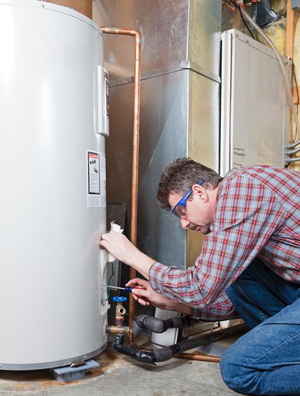 Final Inspection of Water Heater